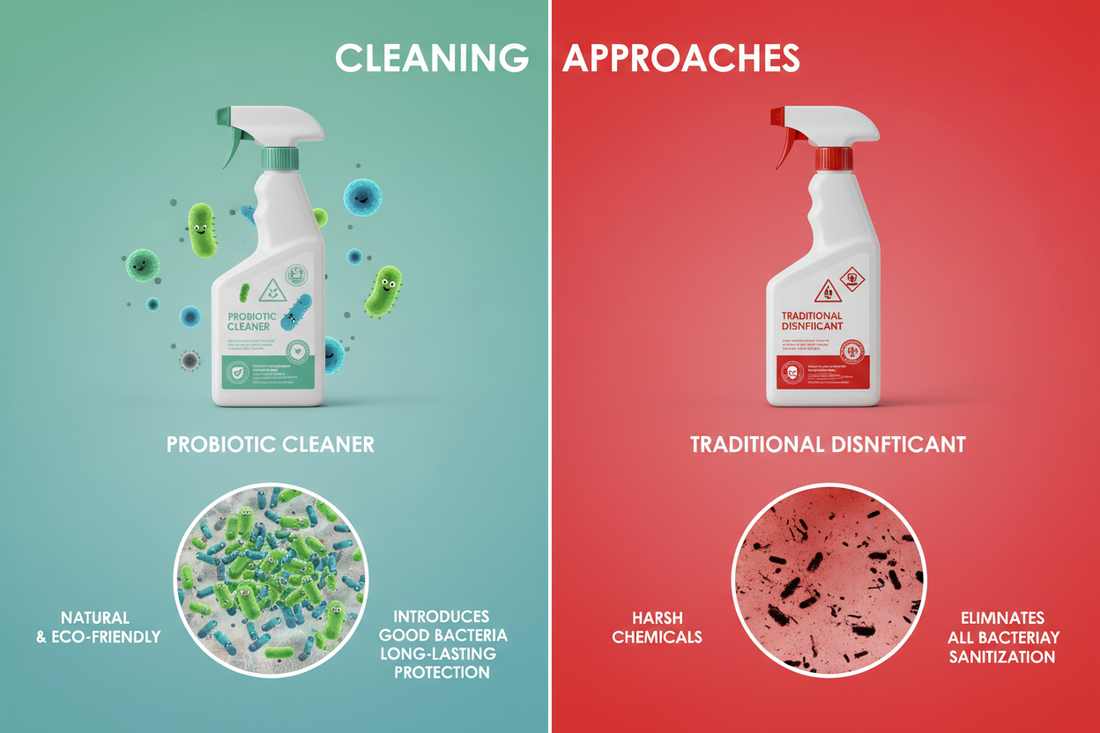 Probiotic Cleaner vs Disinfectant: What’s the Difference?